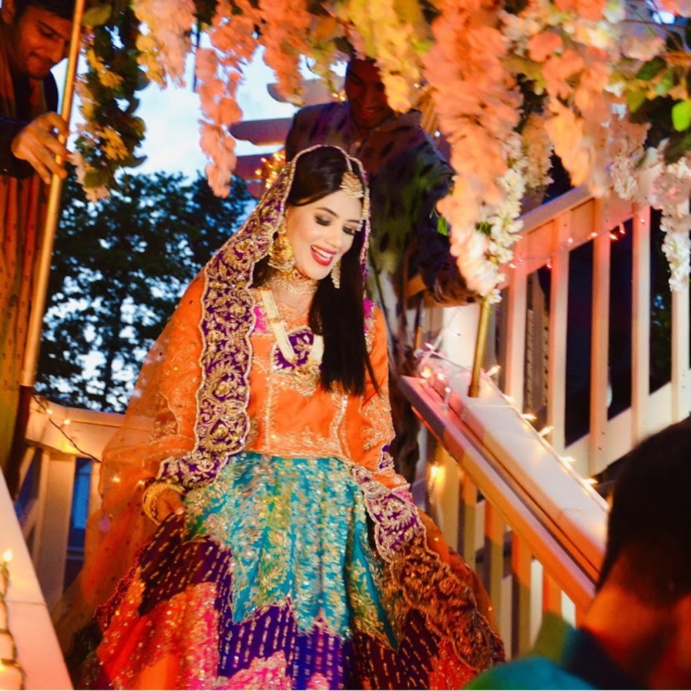 Noman & Bhaiya mehndi dress FOR ROHI